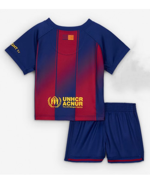 Günstige Barcelona Heimtrikotsatz Kinder 2025-26 Kurzarm (+ Kurze Hosen) Günstige Barcelona Heimtrikotsatz Kinder 2025-26 Kurzarm (+ Kurze Hosen)